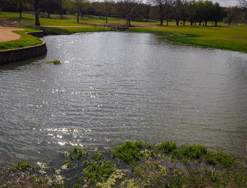 Golf Course dredge after photo