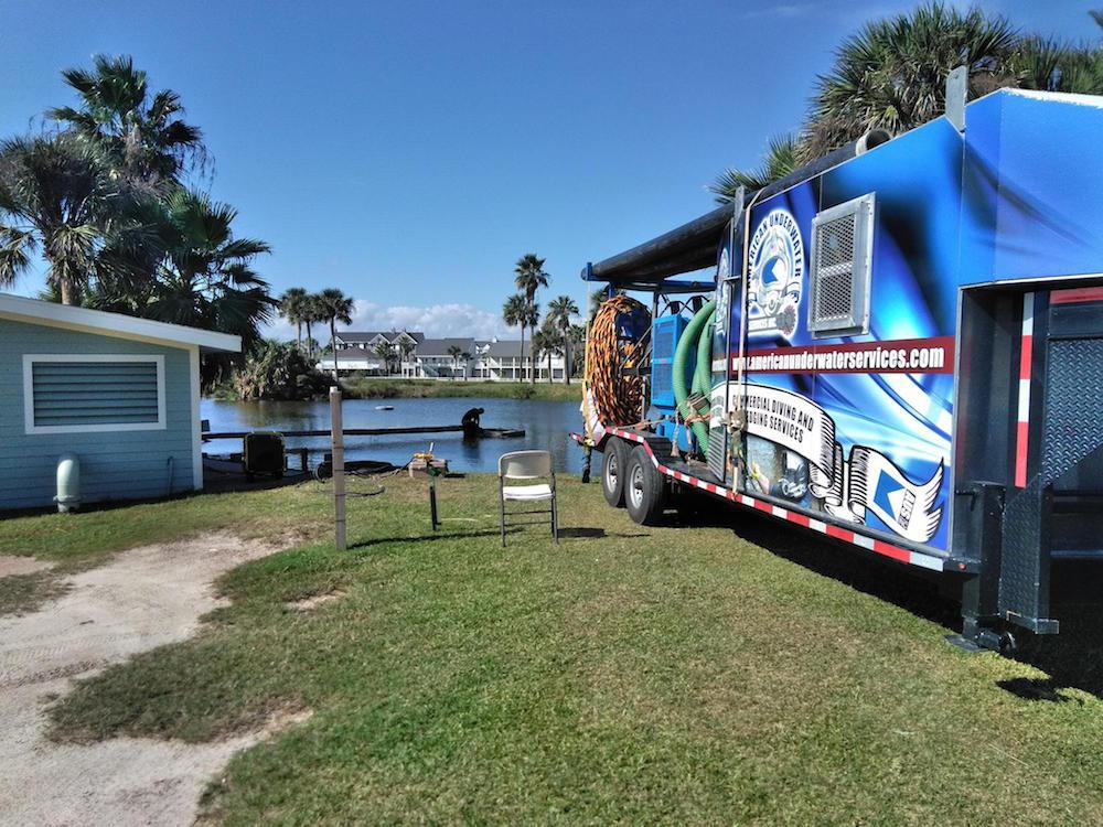 American Underwater Services - Pond Cleaning