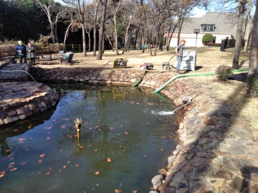 Removing Out-of-Control HOA Pond Algae